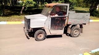 Самодельный мини грузовик с двигателем от жигулей homemade mini truck hausgemachter Mini-Truck