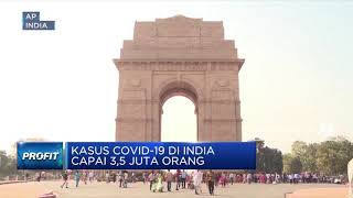 Kasus Covid-19 di India Capai 3,5 Juta Orang