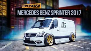 Mercedes benz sprinter 2017 TUNING PHOTOSHOP CC 2018