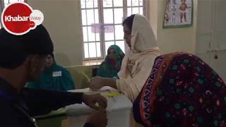Voting for by-election under way across Pakistan