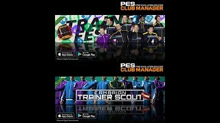 PES Club Manager – Energy Scout, Monthly Stars Scout May, Trainer Festival & Trainer Campaign Scout