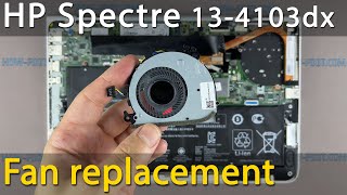 HP Spectre 13 4103dx Fan Replacement