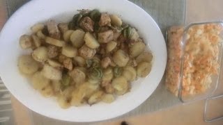 Braised Chicken Fiddle head over the stove by Create Cooking's Channel
