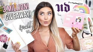 3 MILLION SUBSCRIBER GIVEAWAY! IPAD, POLAROID CAMERA & MAKEUP!