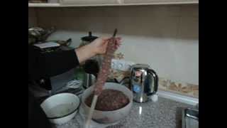 Процесс приготовления люля кебаба - У Арарата