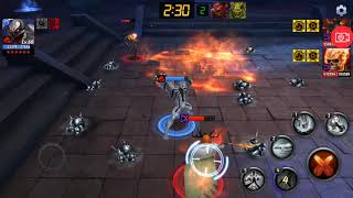 Shadowland Solo Anti-Venom (Venom Uniform) vs. Ghost Rider Boss Relay Floor 21 Marvel Future Fight