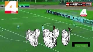 TERLUCU & KOCAK!! Valentino Simanjuntak SEMIFINAL Indonesia VS Thailand #(2-3) U19 AFF 2017