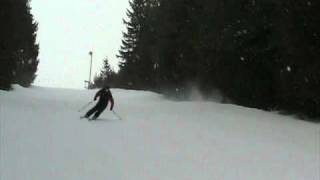 CSIA skiing dynamic turns
