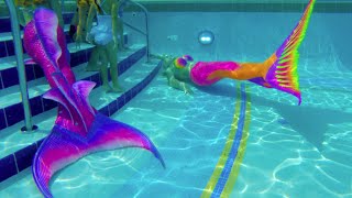 Mermaid Melissa Pink Barbie Birthday Kids Pool Party