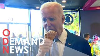 Ice Cream-Wielding Joe Biden SLAMS Trussonomics