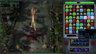 StarCraft 2 StarJeweled прохождение на эксперте