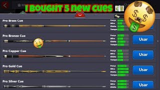 8 Ball Pool - Fernando - I BOUGHT 5 CUES *NEW* ?
