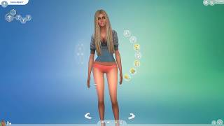 The Sims 4: Trying Clothes on With The Big Booty Mod!!