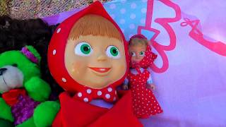 Nastya Plays with colored toys