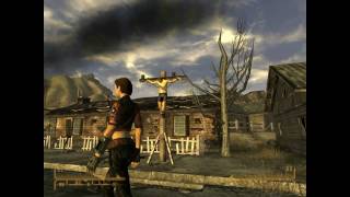Fallout New Vegas - Lady Luck vs NCR Rangers - gameplay - HD