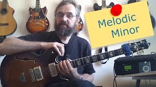 Melodic minor in Jazz - an introduction - Jazz Guitar Lesson