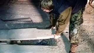 Treasure hidden under the floor.