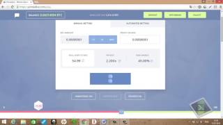 1 БИТКОИН в месяц в автоматическом режиме с PRIME DICE! Без Вложений!