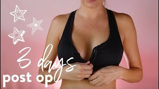 BOOB JOB/ BREAST AUGMENTATION - 3 DAYS POST OP WITH BEFORE & AFTERS - MUMMY MAKEUP