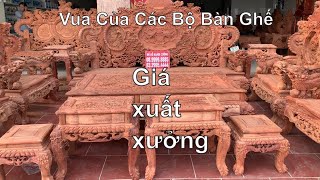 Rồng bảo đỉnh chân 14 gỗ hương đỏ lào - giá cực sốc hàng cực đẹp-zalo 0899998885