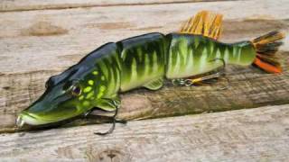 ESOX v1 Musky Pike swimbait prototype