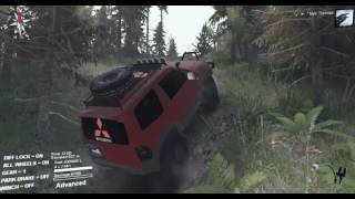 Spintires Mitsubishi Pajero 3 door
