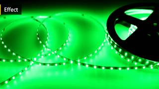 3.5mm width DC24V smd2216 single color flexible led strip