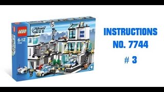 Lego City Instructions No.7744-3