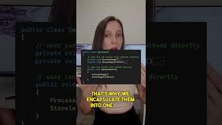OOP Encapsulation Explained - programming #shorts #coding #developers #code #programming