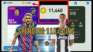 Spending 11K gold coins on UCL Box Draw | PES 19