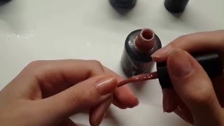 Как красить ногти гель-лаком. How to paint nails gel varnish.
