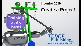 Create a Project - Autodesk Inventor 2019