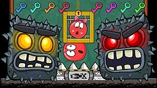 Red Ball 4 ! Новая веселая Игра ! КРАСНЫЙ ШАРИК   от Спуди !