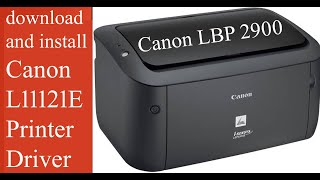 How to download and install  Canon  L11121E  Printer Driver