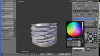 Folds fabric in blender 2.5