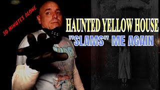 (BACK TO THE YELLOW HOUSE ALL ALONE BUT I DON'T FEEL SO ALONE)