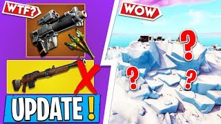 *NOU* Fortnite Update | POLAR PEAK S-A PRABUSIT, HUNTING RIFLE VAULT, NOUL GRENADE LAUNCER !