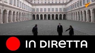 Mario Draghi alle 12 al Quirinale