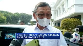 3 Kementerian Bahas Aturan Ekspor Pasir Laut