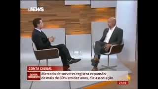Globo News -  história de empreendedorismo da Sorvetes Rochinha