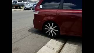 Toyota Sienna on 22in Velocity Wheels