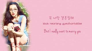 Sulli   Peach Color Coded Han Rom Eng Lyrics   mincy