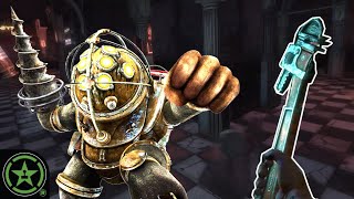 Killing a Big Daddy with Just a Wrench and Telekinesis - Challenge Accepted