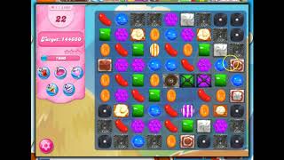 Candy Crush Level 1595 Talkthrough, 30 Moves 0 Boosters