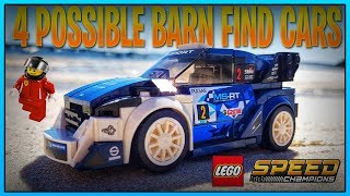 4 POSSIBLE CARS FOR LEGO BARN FIND FORZA HORIZON 4