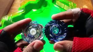 BLAST JINNIUS VS SHELTER REGULUS! BEYBLADE BURST STAR STORM STADIUM BATTLE!!