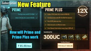 PRIME and PRIME PLUS丨PUBG Mobile丨Newest Feature Explained丨Chance to buy RP for just ₹400