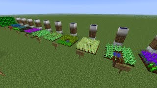 Minecraft IC2 IndustrialCraft Agriculture Crop Guide ep 3 Cropnalyzer Harvesting Seeds