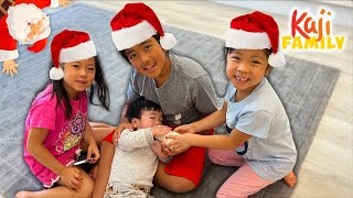 Ryan taking care of his cousin and playing fun family Christmas games!