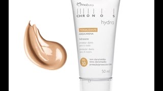 Rezenha do hidratante natura CHRONOS hydra tonalizante